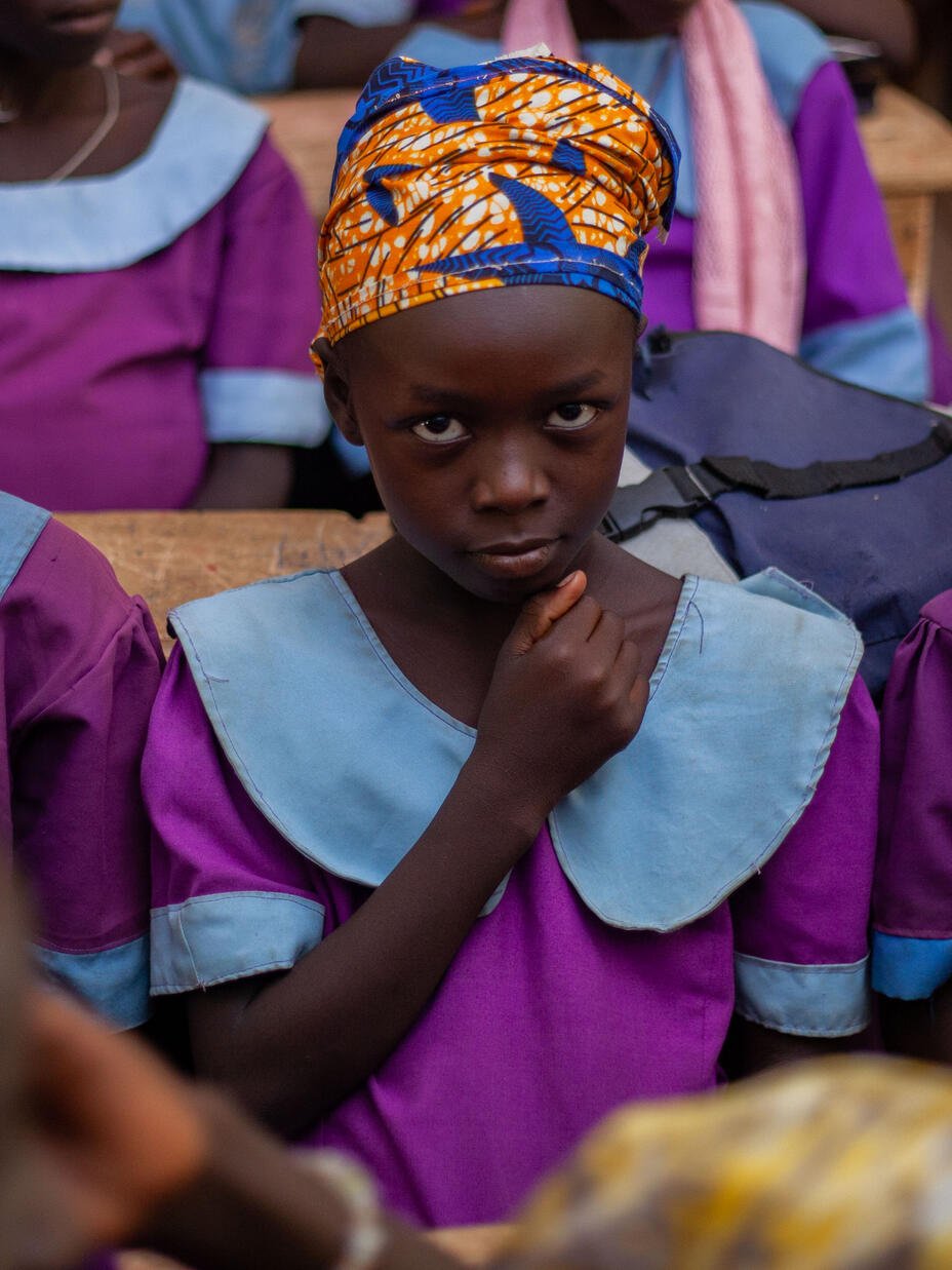 Wedé is a student in primary school where Zara gives her sessions. It is girls like her that Zara believes will be the leaders of tomorrow.